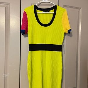 Beautiful bright colors dress